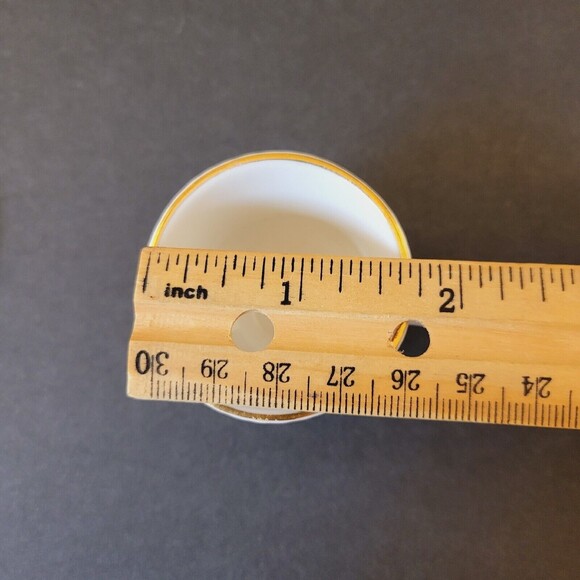 Celtic Royal Tara Fine Bone Ireland- Book Of Kells Mini Teacup With Saucer - Picture 5 of 9